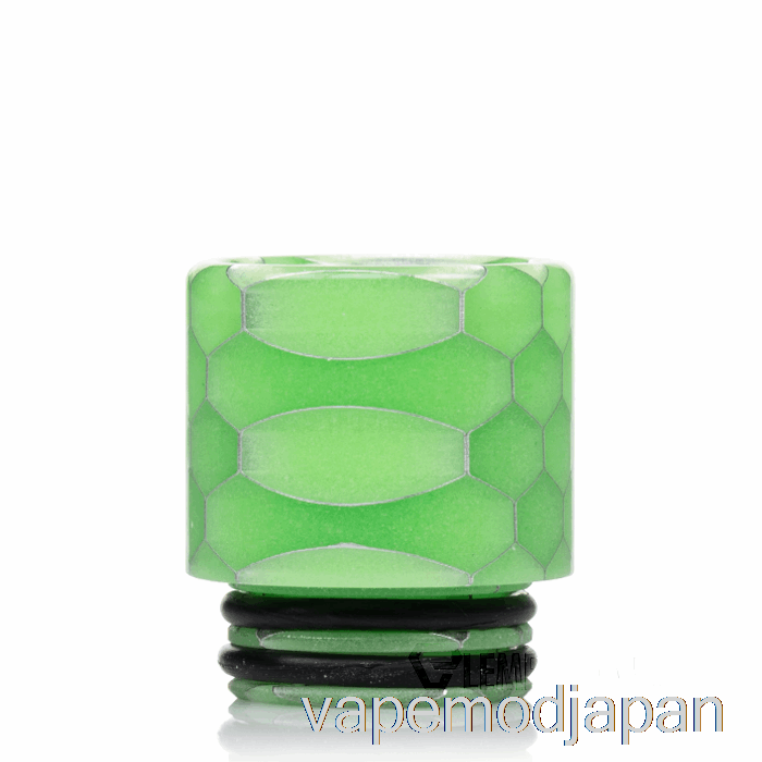VAPE MOD SMOK COBRA V1 樹脂 810 ドリップチップ 夜光グリーン